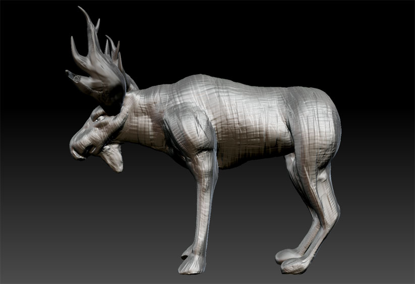 Speed Sculpt Moose 3